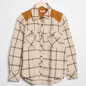Faherty Daly Shirt in Olivia Plaid Size M EUC